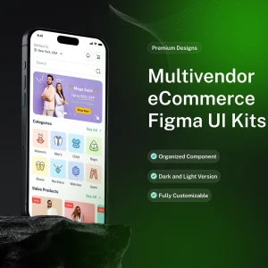 کیت رابط کاربری اپلیکیشن فروشگاهی | Shoply Figma UI Kit
