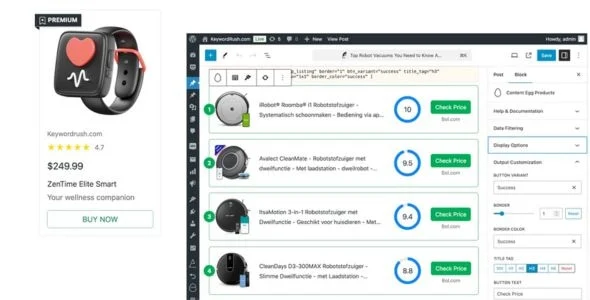 content egg all in one plugin for affiliate comparison deal sites