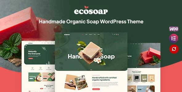 ecosoap handmade organic soap wordpress theme