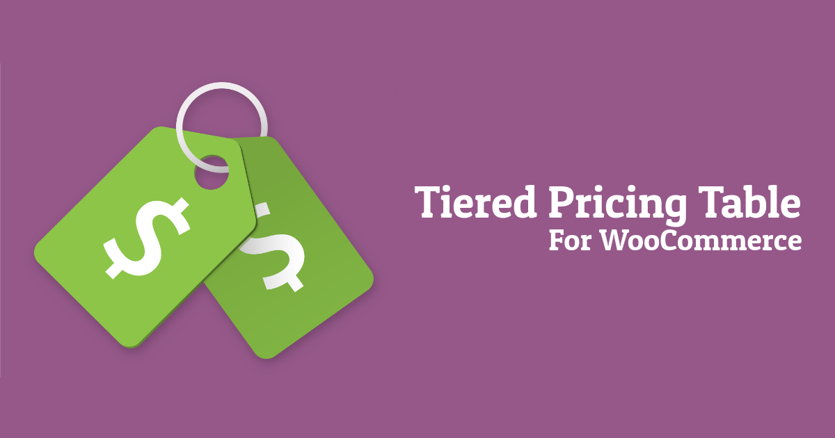 tiered pricing table