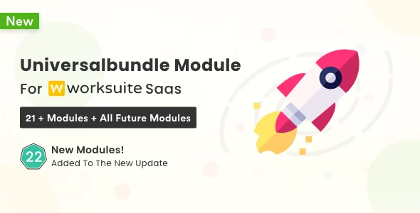 universal modules bundle for worksuite saas